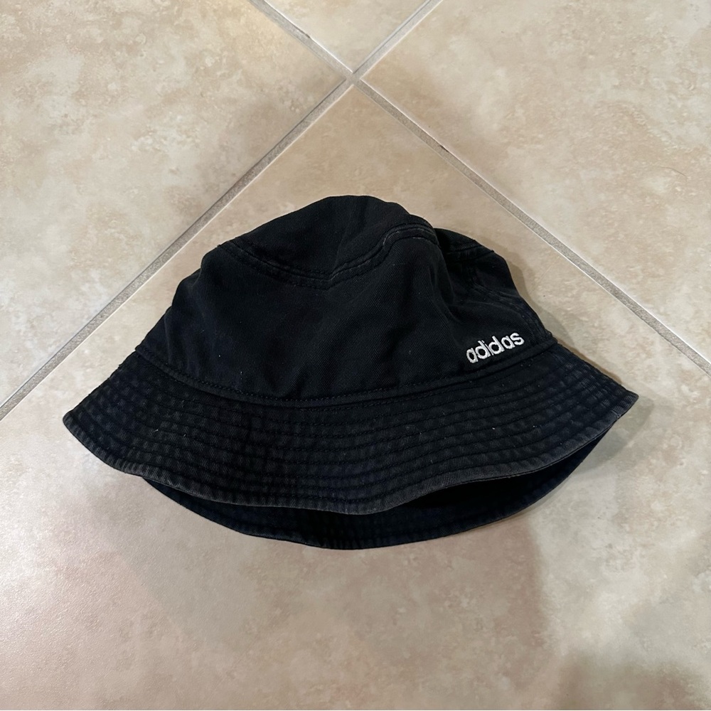 Adidas Black Bucket Hat